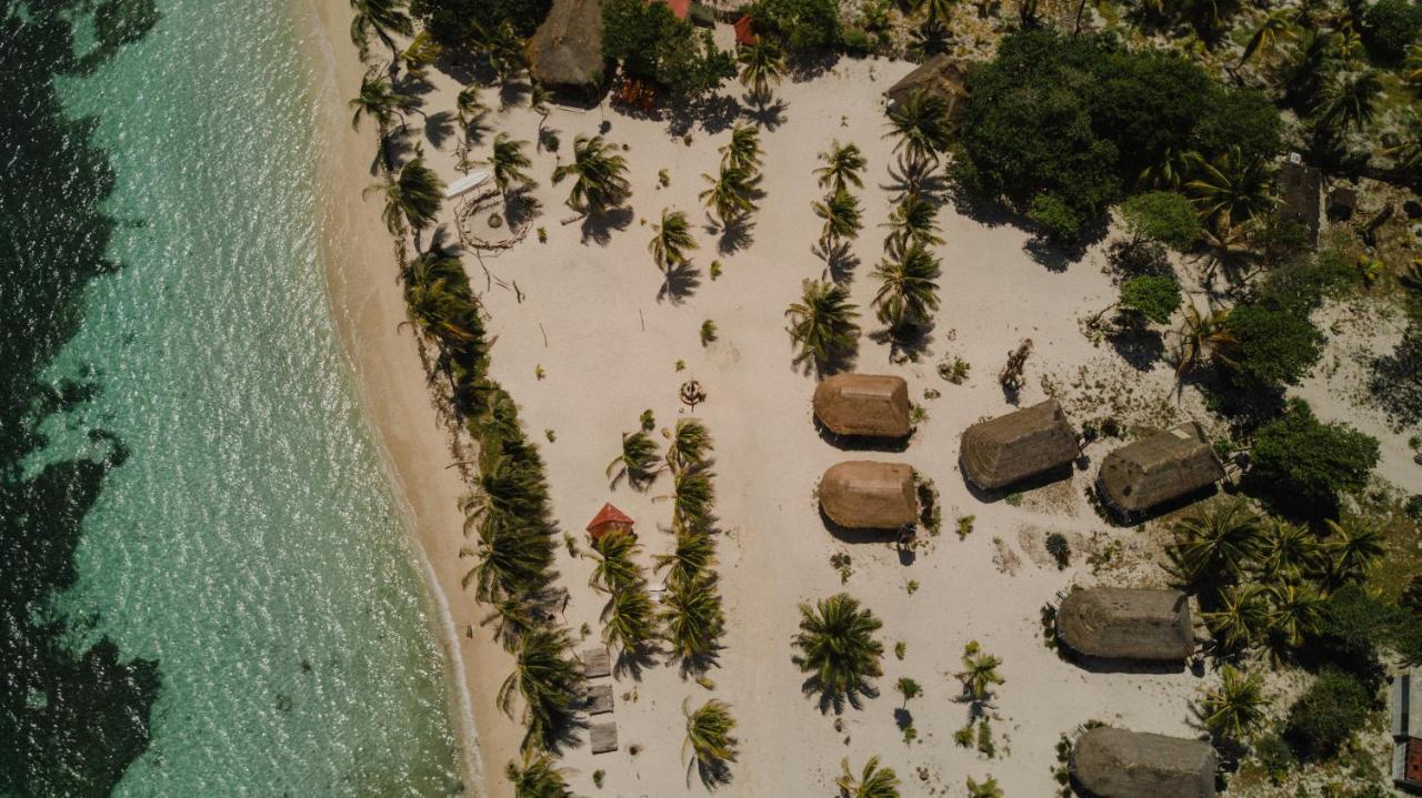 Cabanas Ecoturisticas Costa Maya Маауаль Екстер'єр фото